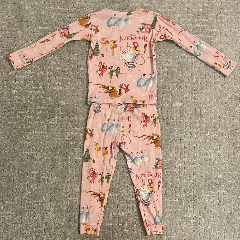 Books to Bed Nutcracker Pajama Set - Pink